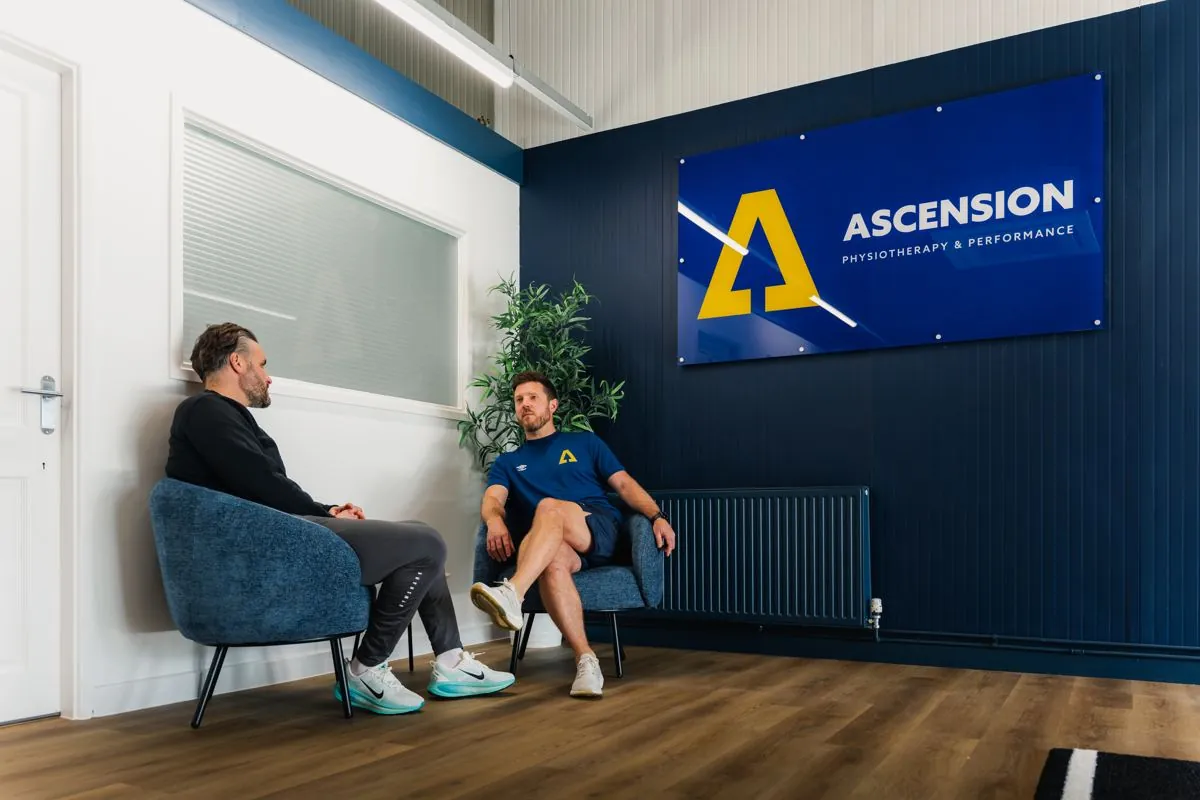 Ascension reception and waiting area