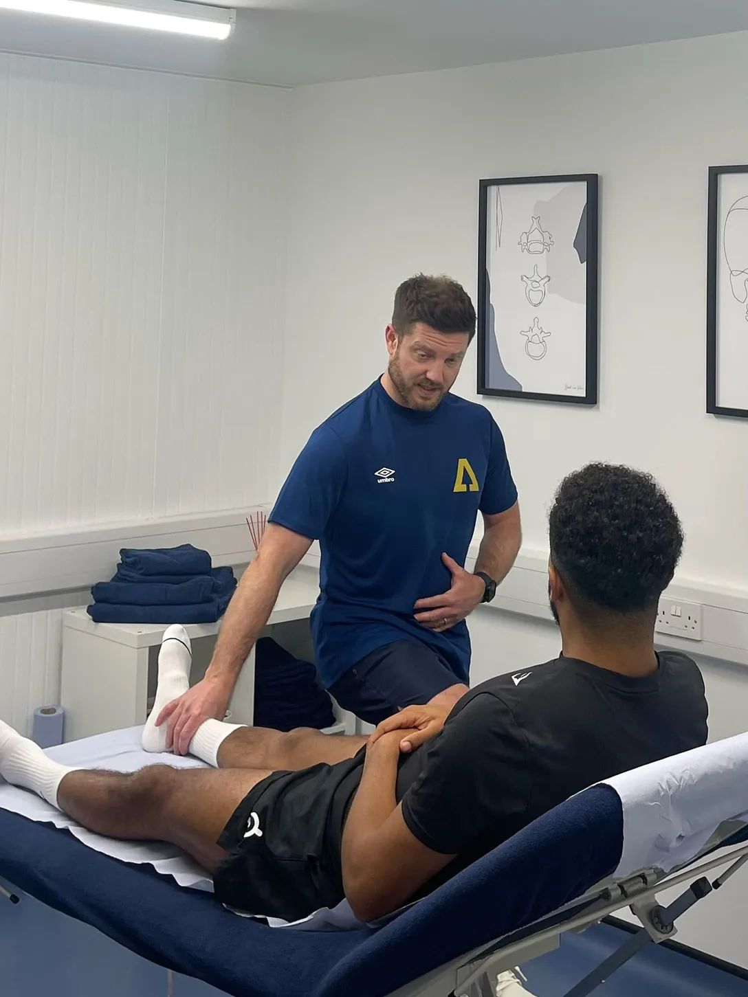 Physiotherapy treatment room at Ascension Physiotherapy & Performance