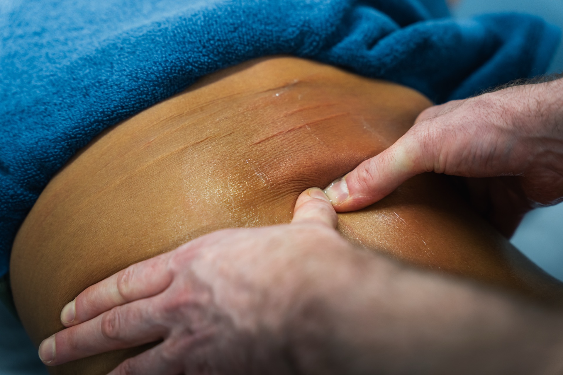 Deep Tissue Transverse Frictions (DTTF) treatment at Ascension Physiotherapy & Performance